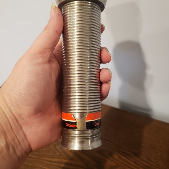 Sears Explorer Flashlight Vintage 1960 Steel Morse Code Blinker Button 7" - Picture 10 of 10